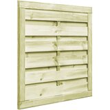  Vrtna vrata od impregnirane borovine 100 x 100 cm zelena | shoptok.hr