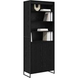  Visoki ormari Crni hrast 79 x 36 x 200 cm Konstruirano drvo | Eponuda.com