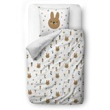 Butter Kings Dječja posteljina za krevet za jednu osobu od pamučnog satena 140x200 cm Sweet Bunnies – Cijene