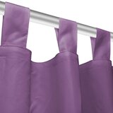 MIKRO Satenske Zavjese 2 kom s Tregerima 140x225 cm Lila | shoptok.hr