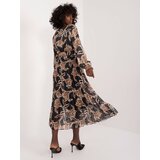 Italy Moda Dress-DHJ-SK-13928.42-black-beige | Shoptok.si