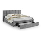 Meise Möbel Sivi tapecirani bračni krevet bez podnice 180x200 cm Canyon – | shoptok.hr