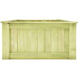  Dvignjeno cvetlično korito 196x100x50 cm impregnirana borovina, (20693263) | Shoptok.si