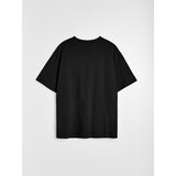 Sinsay Pamučna majica loose fit kratkih rukava | shoptok.hr