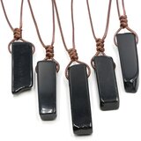 IZMAEL Ogrlica Colorful Stone - Crna | shoptok.hr