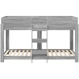 Krevet na kat za djecu Siva Sonoma 100 x 200 cm | Eponuda.com