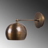 Opviq lights Stenska svetilka v bronasti barvi ø 15 cm Sivani – | Shoptok.si