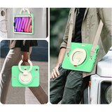 NIKCORP Ovitek za iPad Mini 6 (8,3") trpežen, z vrtljivim stojalom, ročajem in naramnim pasom - zelen, (5000138970) | Shoptok.si