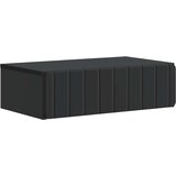 Stolna montirana na zid Crna 59 x 34,5 x 17 cm | shoptok.hr