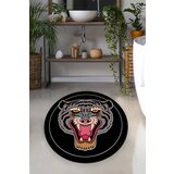 Black woods 100 multicolor bathmat