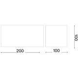 Ideal Lux - LED spoljašnje zidno svetlo ATOM LED/25W/230V CRI 90 IP54 braon | Eponuda.com