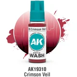 Crimson Veil Wash 18ml - Master Acrylic Wash AK19310