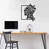 Wallity Zidna dekoracija MT - 016, 49 x 59 cm, Crna | Eponuda.ba