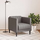  Fotelja od tkanine smeđe-siva | shoptok.hr