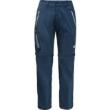 Jack Wolfskin Men's Overland Zip Away Thunder Trousers Blue cene