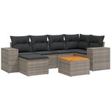  7-dijelni set vrtnih sofa sivi od poliratana | shoptok.hr