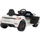  Licencirani auto na akumulator Porsche 718 MP4 - bijeli | shoptok.hr