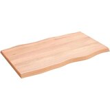 vidaXL Stolna ploča svjetlosmeđa 100x60x4 cm od obrađene hrastovine | shoptok.hr