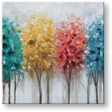  Naslikana slika na platnu drevesa 1-delna 60x60 cm CWF1717HE1 () Cijene