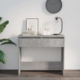  Konzolni stol boja betona 89 x 41 x 76,5 cm konstruirano drvo | Eponuda.ba