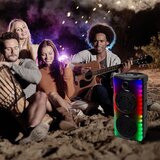  LED RGB punjivi zvučnik sa mikrofonom 600W/2400 mAh | Eponuda.com