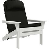  Jastuk za sunčanje 100% poliester Crna 55 x 124 x 5 cm - Crna Melange | shoptok.hr