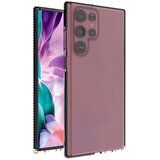 IZMAEL.eu Futrola Spring clear TPU za Samsung Galaxy S22 Ultra - Crna | shoptok.hr