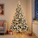 Umjetno božićno drvce s nogom 150 cm 150 LED lampica Cijene