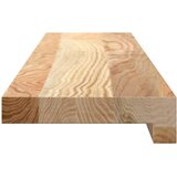  Prozorske klupčice 2 kom. Neobrađene 80x15x2 cm Masivno drvo hrast | shoptok.hr