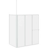  Zavjesa za kadu Matirano 120 x 70 x 137 cm Aluminij &amp PP panel | shoptok.hr