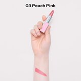 Shiseido Technosatin Pink satenasta šminka odtenek 03 Peach Pink 3.3 g | Shoptok.si