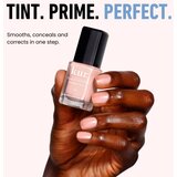 LONDONTOWN Kur Tinted Fortifying Ridge Filler zaglađujući bazni lak za nokte za suhe i lomljive nokte nijansa Petal Pink 12 ml | shoptok.hr