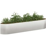  Povišeni vrtni krevet Nehrđajući čelik 220 x 40 x 40 cm Čelik | shoptok.hr