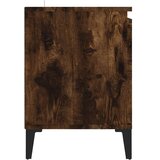 TV ormarić s metalnim nogama dimljeni hrast 103,5 x 35 x 50 cm | Eponuda.ba