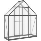  Staklenik s okvirom antracit 169 x 58 x 195 cm aluminijski | shoptok.hr