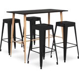  Barska garnitura 5-delna črna | Shoptok.si