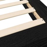  Okvir kreveta za pod Crni hrast 80 x 210 cm Konstruirano drvo | shoptok.hr