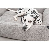 MiaCara Sivi krevet za pse od boucle tkanine 93x120 cm Senso Pebble L – | shoptok.hr