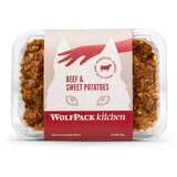 WolfPack Kitchen kuhana zamrznjena hrana, govedina in sladki krompir - 400 g 400 g | Shoptok.si