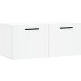 Maison Chic Stenska omarica - Zidna omarica bela 80x36,5x35 cm inženirski les iu440, (22062823) Cene