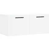 Stenska omarica - Zidna omarica bela 80x36,5x35 cm inženirski les iu440, (22062823)