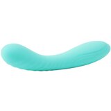 Tracy's Dog Tracy's Dog Teal Vibe - vodootporan, punjivi vibrator G-točke (tirkizna) | shoptok.hr