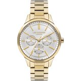Lee Cooper Ženski ručni sat, Kvarcni mehanizam, 38mm, Sivo kućište, Zlatne boje, LC07865.130 | Eponuda.com