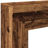 vidaXL Okvir za kamin starinski les 100x30x87,5 cm inženirski les | Shoptok.si