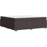  Konstrukcija postelje Temno rjava 200 x 200 cm blago, (5000123713) | Shoptok.si