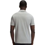 Boss Paddy Piqué Polo Shirt Silver Grey Siva | shoptok.hr