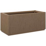  Kutija za cvijeće u vrtu Smeđa 80 x 36 x 35 cm Polipropilen - Smeđa 80 x 36 x 35 cm | shoptok.hr