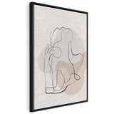  Slika - French Chic (1 Part) Vertical 40x60 U crnom drvenom okviru | shoptok.hr