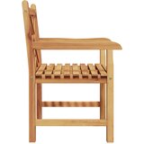  Vrtna stolica 2 pcs 60 x 58 x 90 cm Čvrsto teak drvo | shoptok.hr