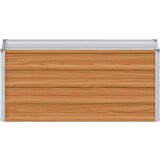  Povišena gredica - Vrtna gredica Svijetlosmeđa 100 x 40 x 45 cm | shoptok.hr